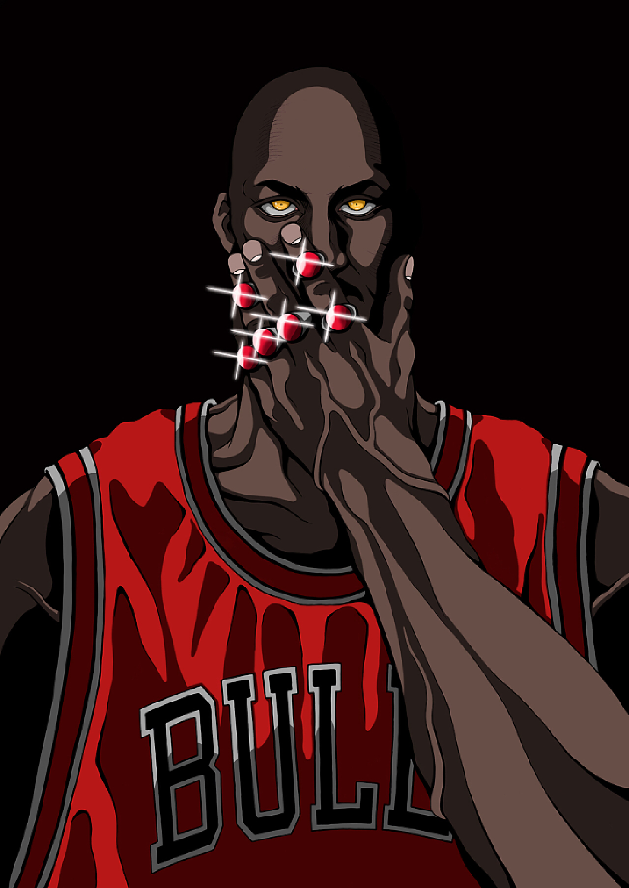 的射